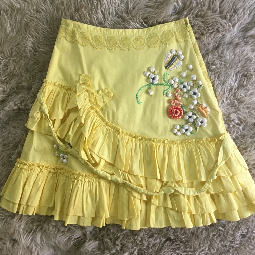 🔥Rare🦄 Anthropologie skirt. Rithe brand size 6.